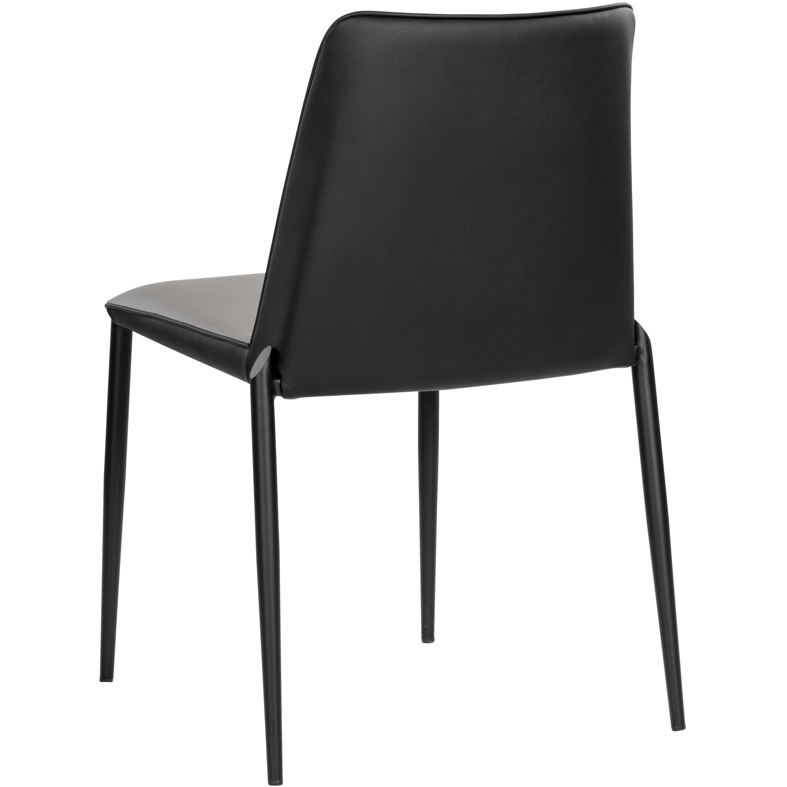 Renee Dillon Stratus / Dillon Black Stackable Dining Chair, Set Of 2